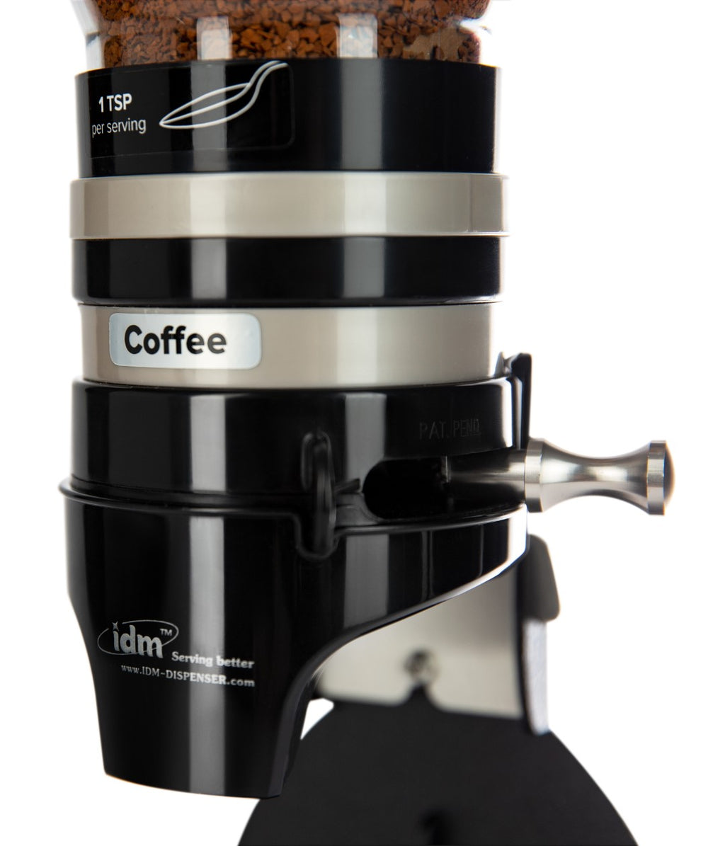 IDM coffee & sugar dispenser DPD1BL Single, freestanding Coffee or