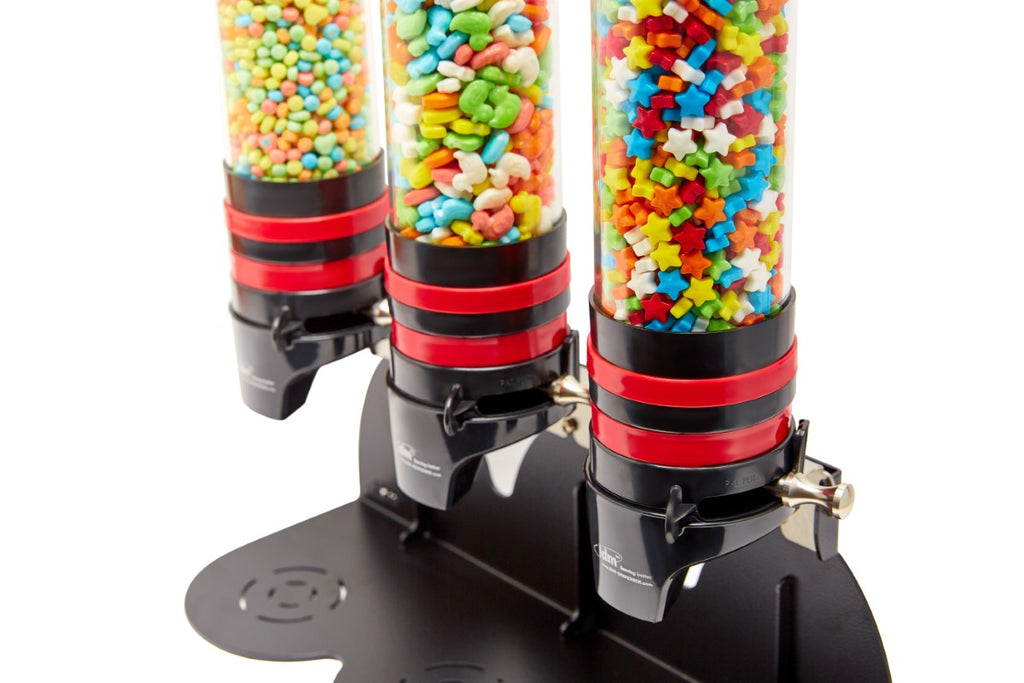 IDM Ice cream topping dispenser DCT31L Triple, freestanding, ice