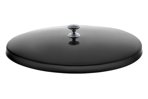 FLAT LID 200MM - Black