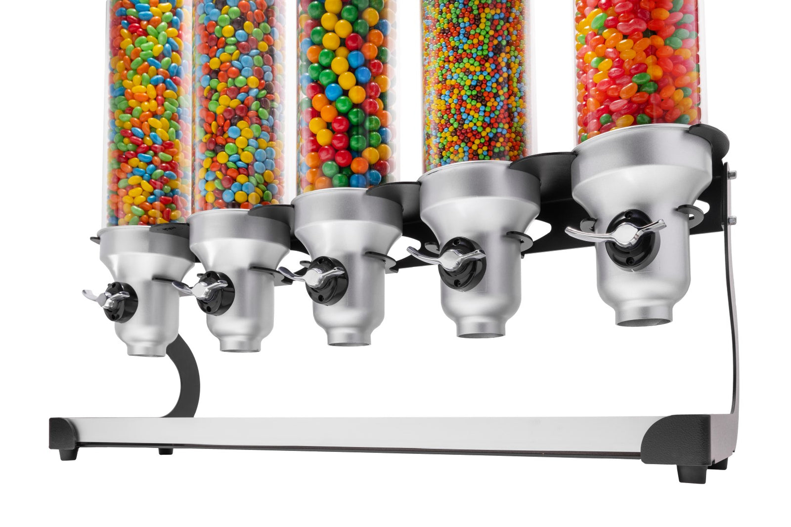 IDM Cereal Dispenser ACD50-BL-FF | Quintuple, freestanding, candy