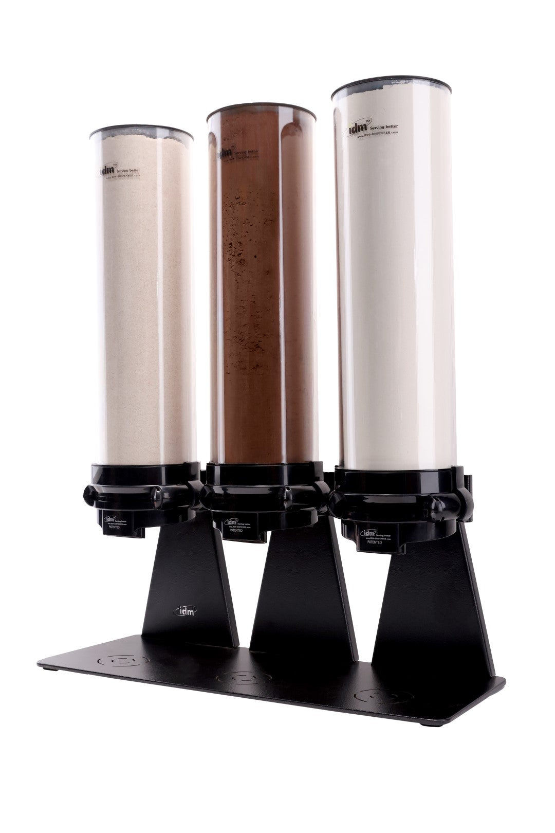 IDM Powder Dispenser DLP3-5L | Triple, freestanding, powder dispenser ...