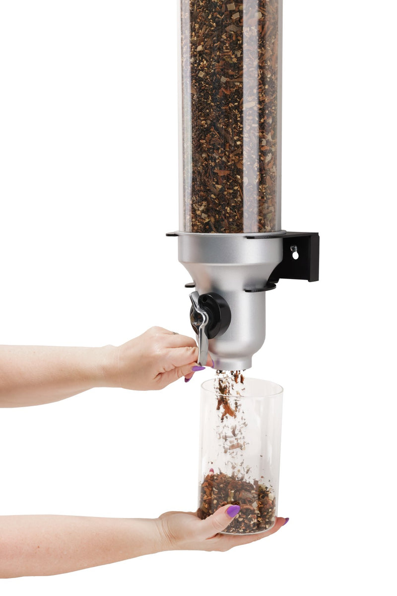 Retail Wall Mounted Loose Tea Dispenser_IDM DISPENSER