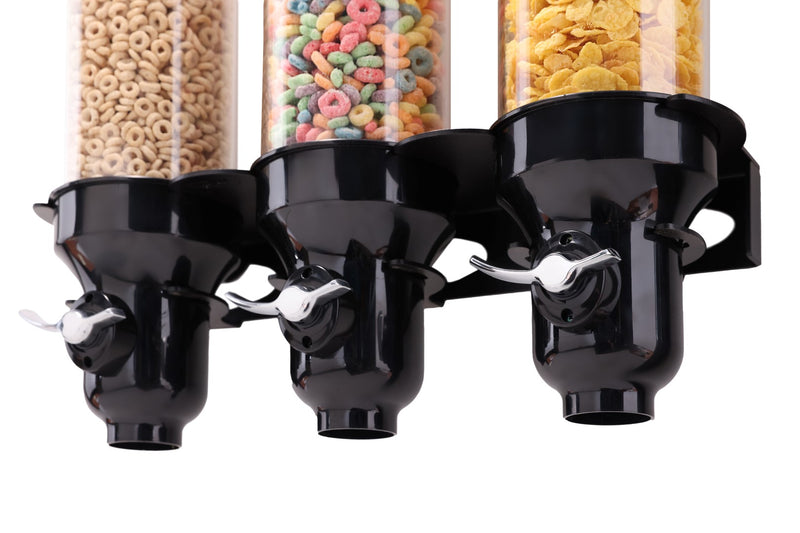 H30-BL-FF Cereal Dispesner_Wall Mounted Cereal Dispenser_4.5L_Black_IDM DISPENSER