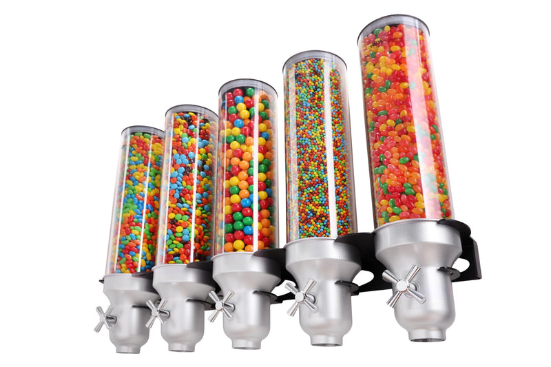 H50 Candy Dispenser_Wall Mounted Candy Dispenser_quintuple_4.5L_IDM DISPENSER