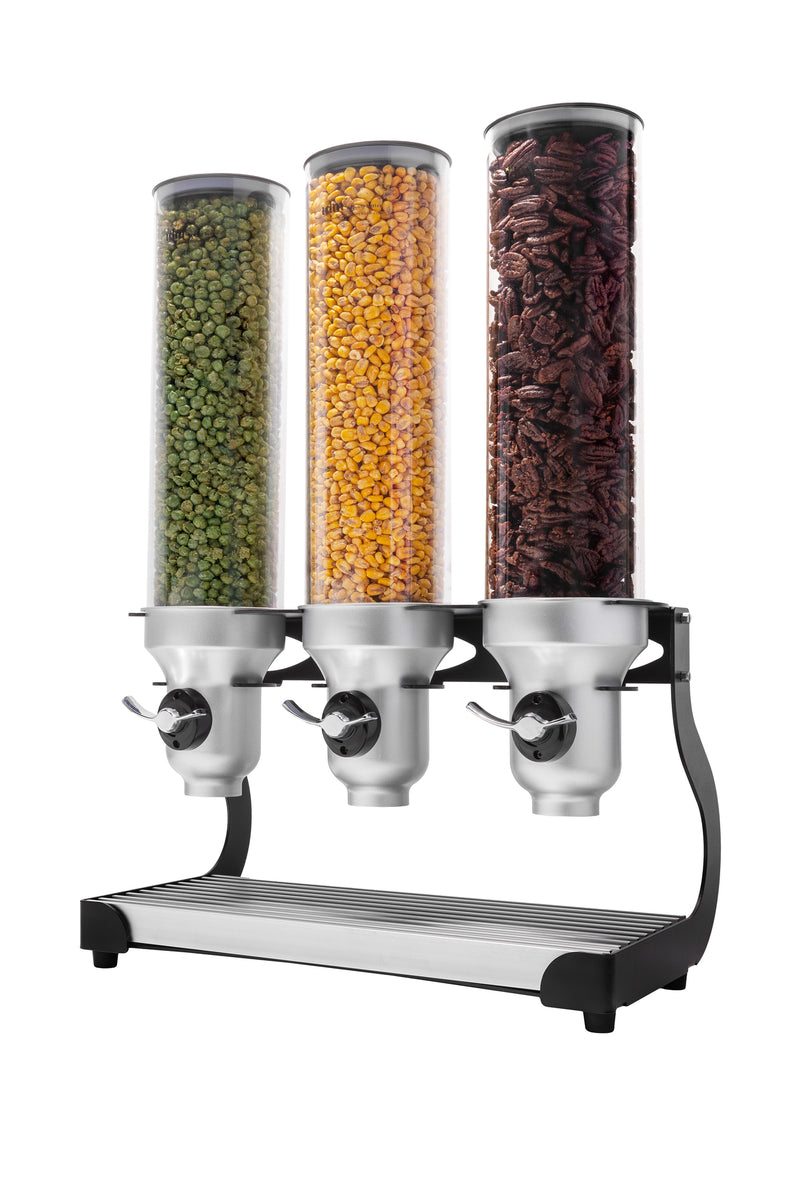 ACD30-BL-FF_TRIPLE FREE STANDING_CEREAL DISPENSER_IDM DISPENSER