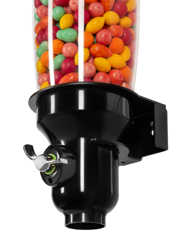 DH10-BL-FF_Candy Dispenser_Single Wall Mounted_Black edition_IDM Dispenser