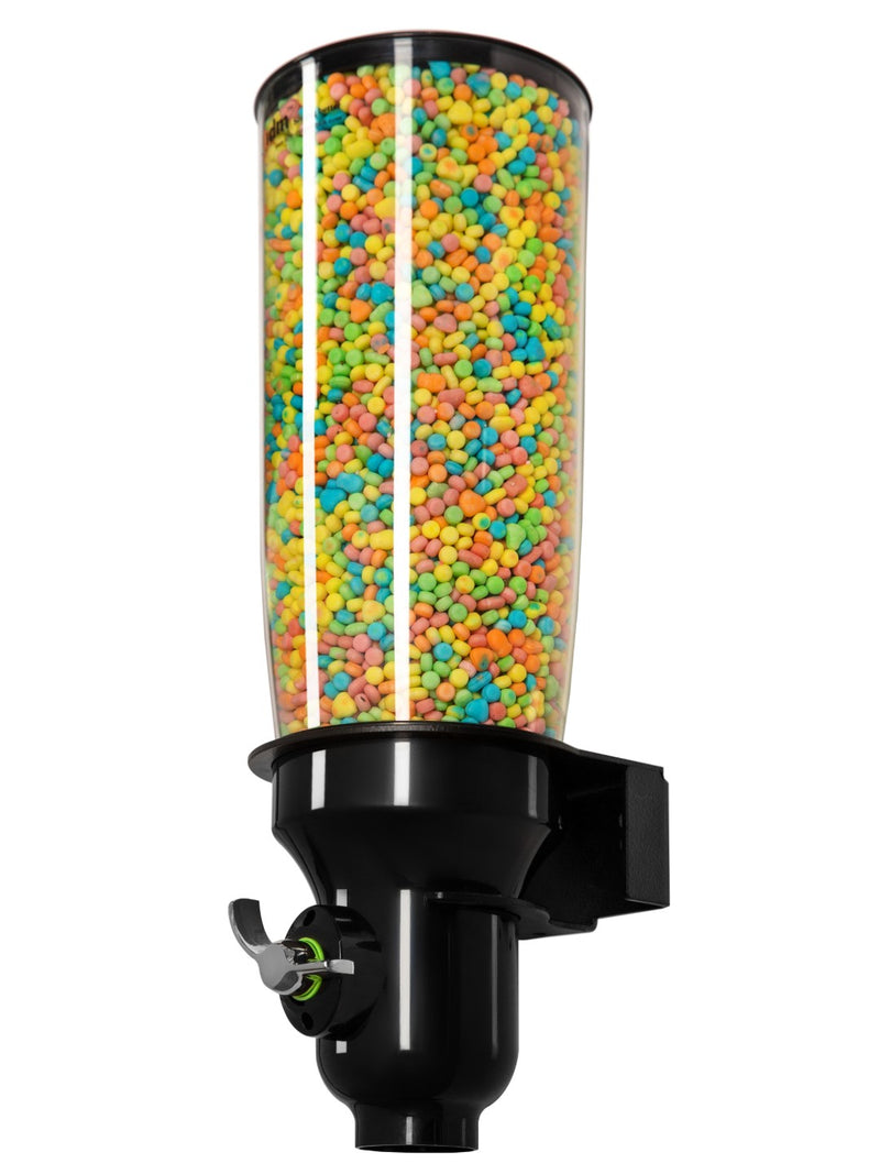 DH10-BL-FF_Candy Dispenser_Single Wall Mounted_Black edition_IDM Dispenser