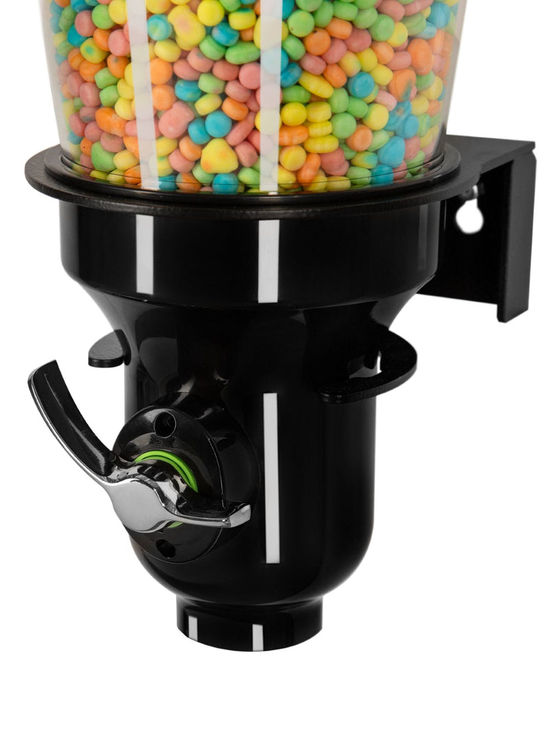DH10-BL-FF_Candy Dispenser_Single Wall Mounted_Black edition_IDM Dispenser