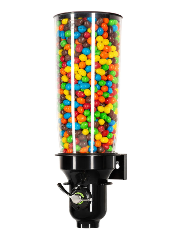 DH10-BL-FF_Candy Dispenser_Single Wall Mounted_Black edition_IDM Dispenser