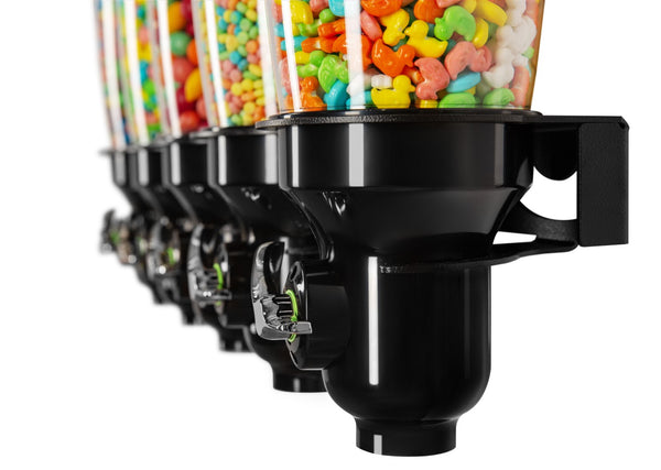 DH50-FF Candy Dispenser_Wall Mounted_Black_IDM Dispenser 