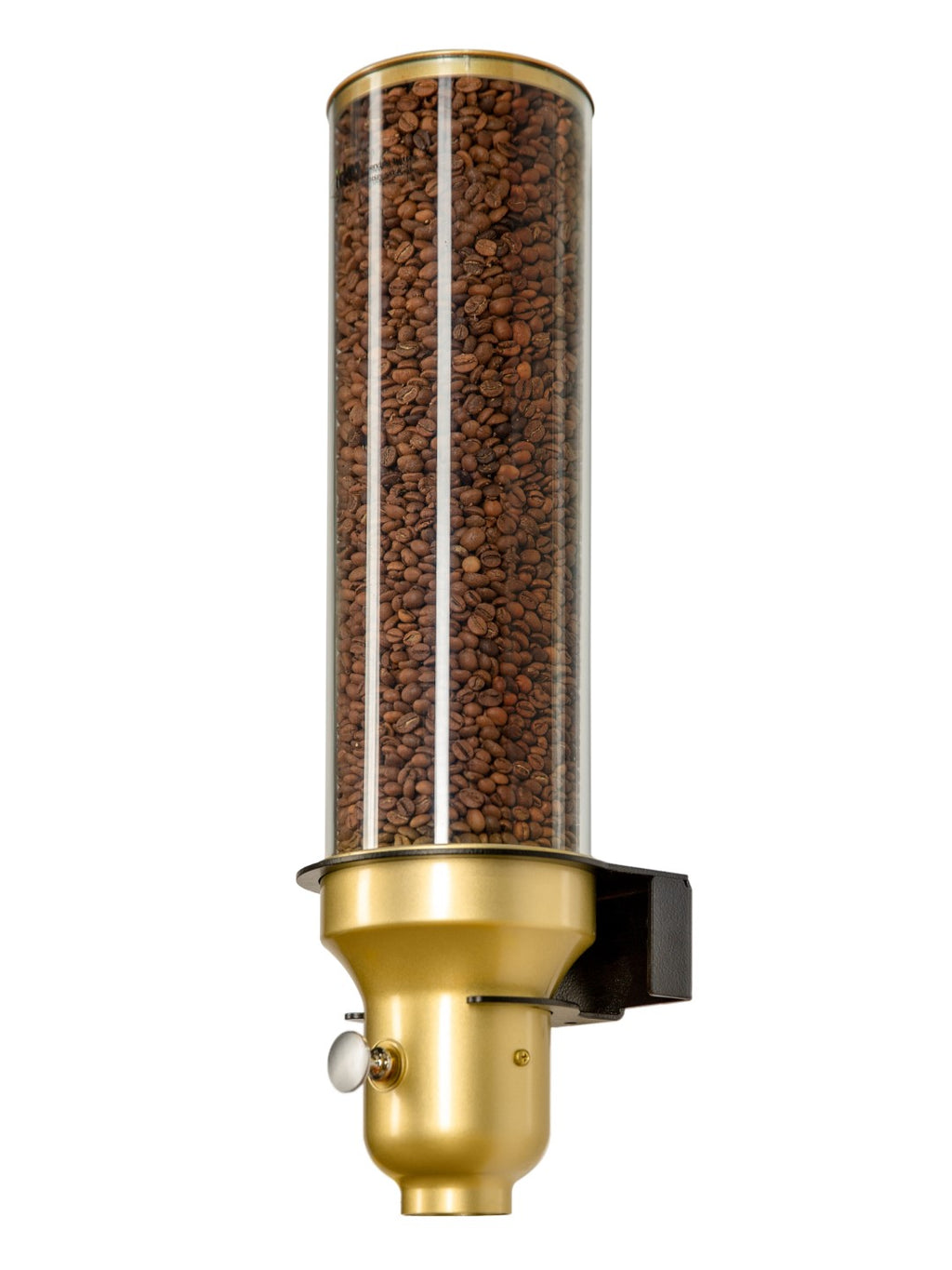 IDM Coffee Bean dispenser G10 Single, wall mounted, gold coffee bean
