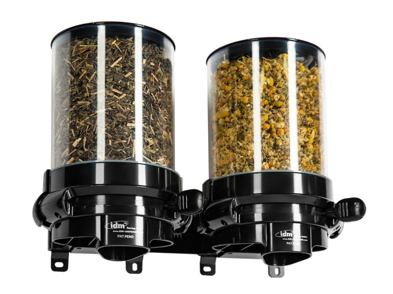HMPC2-1.5L_wall mounted Loose tea dispenser_black_idm dispenser