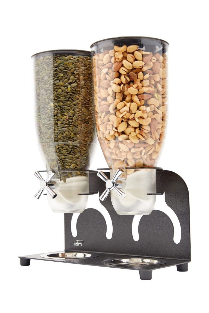 Kell200 Organic & Dry Food Dispenser_Double Free Standing_IDM Dispenser
