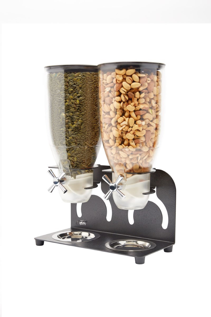 Kell200 Organic & Dry Food Dispenser_Double Free Standing_IDM Dispenser