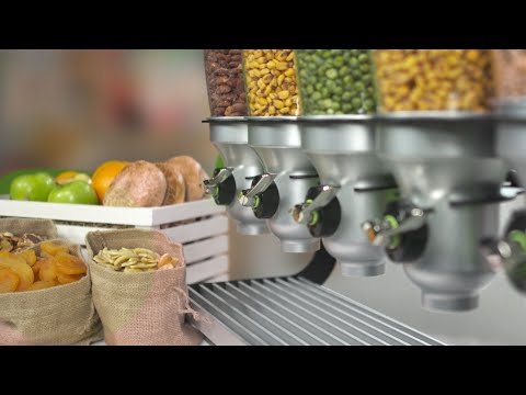 H50-BL-FF Organic & Dry Food Dispenser